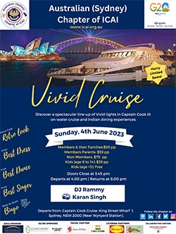 Vivid Lights Cruise - Sunday, 4th June 2023 - Hurry Limited Seats